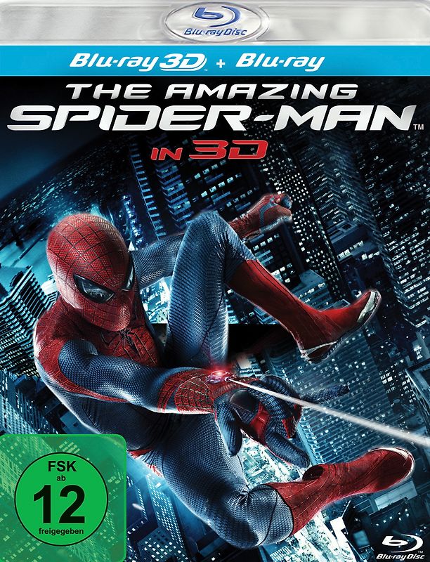 The Amazing Spider-Man [Blu-Ray + 3D Blu-Ray] 3D Blu-ray Disc