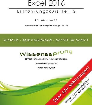 Excel 2016 - Einführungskurs Teil 2