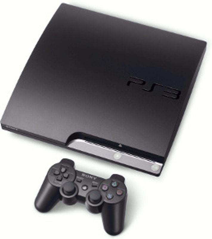 Sony PlayStation 3 slim 320GB [mando inalámbrico incluído, Modelo J] negro