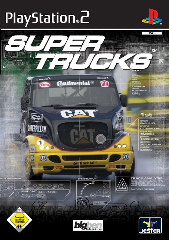 Super Trucks PlayStation 2