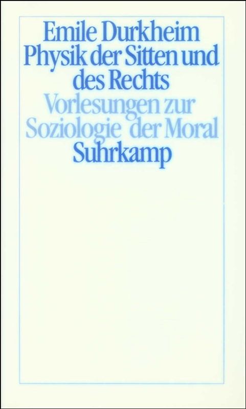 Physik der Sitten und des Rechts
