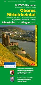 UNESCO-Welterbe - Oberes Mittelrheintal Rüdesheim am Rhein, Bingen am Rhein (WR)