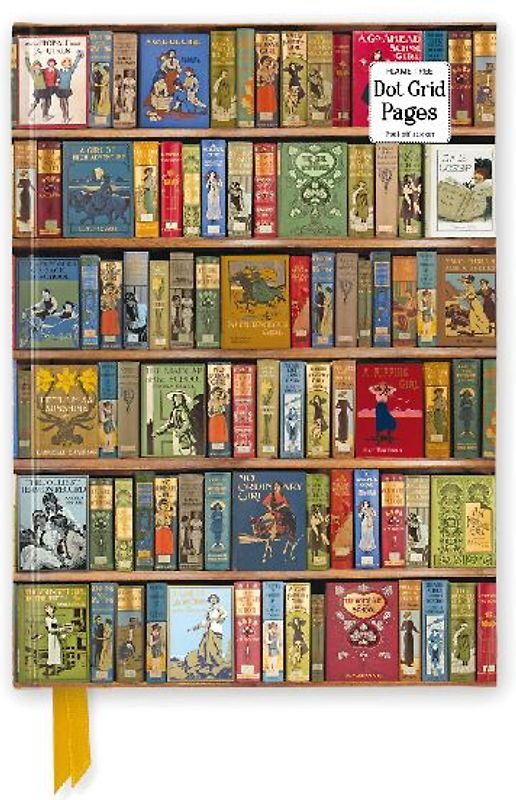 Bodleian Libraries: High Jinks Bookshelves (Foiled Dot Grid Journal)