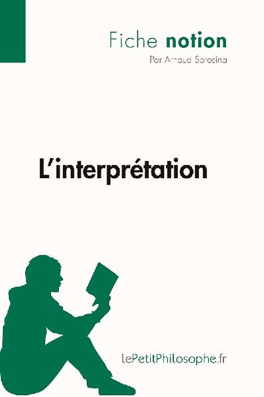 L'interprétation (Fiche notion)