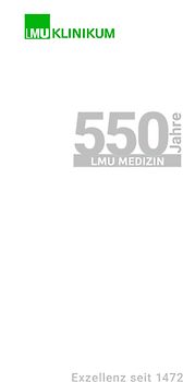 550 Jahre LMU Medizin