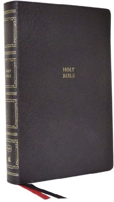 KJV Holy Bible: Paragraph-style Large Print Thinline with 43,000 Cross References, Black Genuine Leather, Red Letter, Comfort Print: King James Version