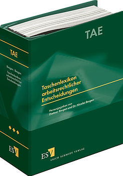 Taschenlexikon arbeitsrechtlicher Entscheidungen (TAE) / Taschenlexikon arbeitsrechtlicher Entscheidungen (TAE), Teil III - Abonnement