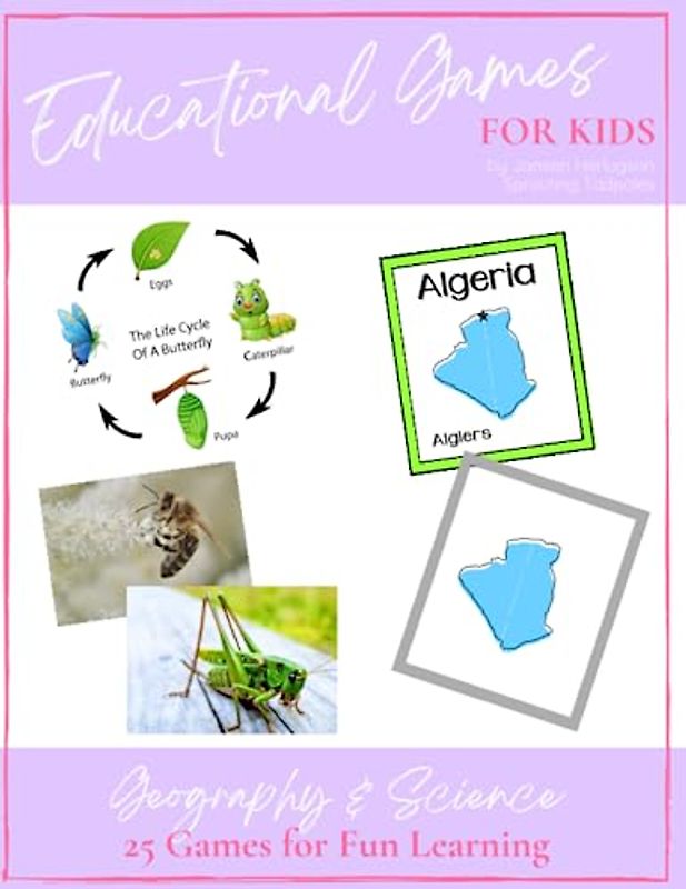 Educational Games for Kids: 25 Games for Geography and Science