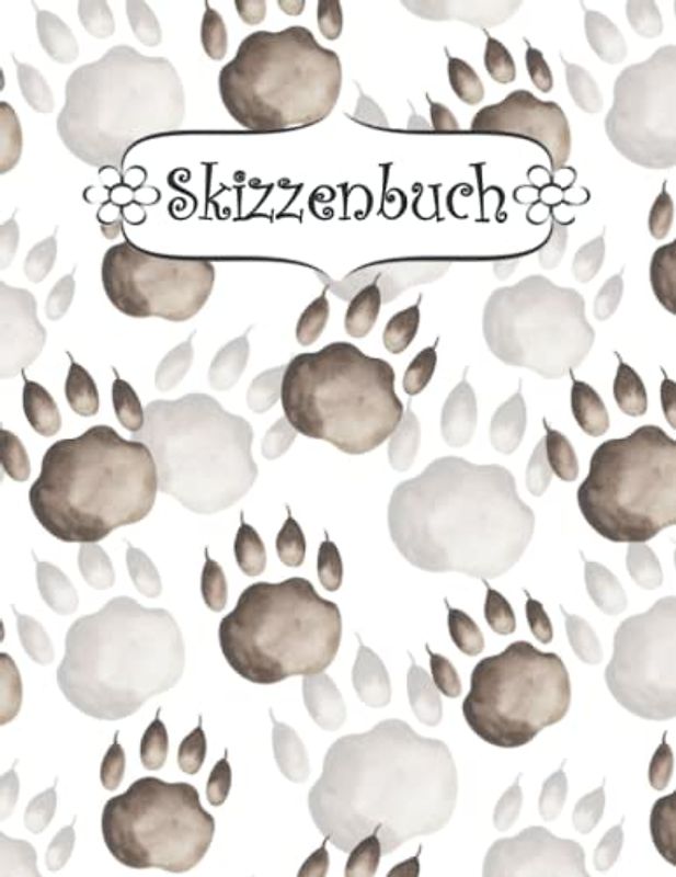 Skizzenbuch: A4 blanko seiten 100 Wölfe softcover für mädchen | Kreativheft zum Zeichnen, Malen und Skizzieren .