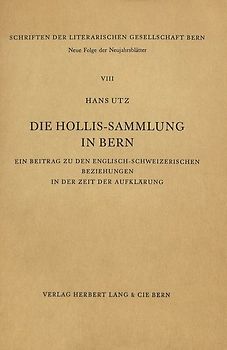 Die Hollis-Sammlung in Bern