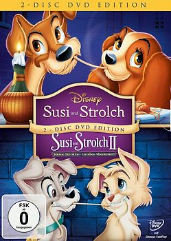 Susi und Strolch 1+2 [2 DVDs] DVD