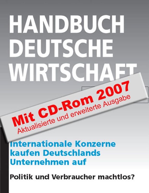 Handbuch Deutsche Wirtschaft 2005/2006