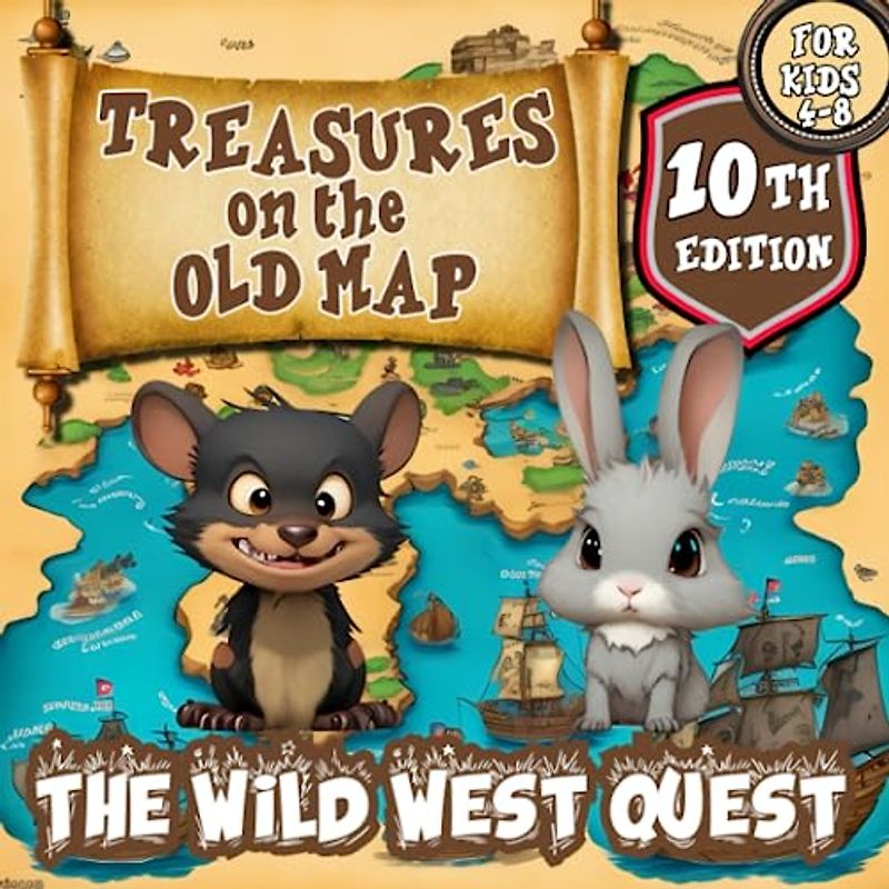 Treasures on the Old Map/a Magical Series of Books for Children ages 4-8: The Wild West Quest