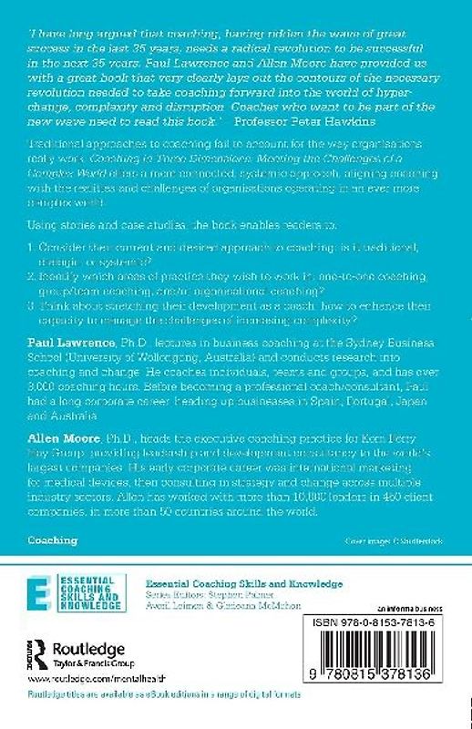 Coaching in Three Dimensions