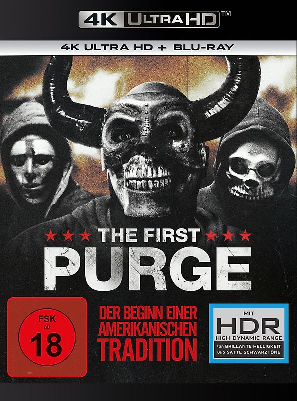 The First Purge [4K Ultra HD inkl. Blu-ray] 4K Ultra HD Blu-ray