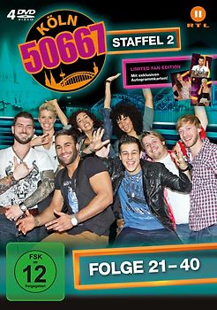Köln 50667 - Staffel 2 (Folge 21-40) [Limited Edition] [4 DVDs] DVD
