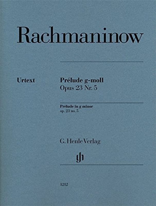 Prélude g-moll Opus 23 Nr. 5 - Sergej Rachmaninow