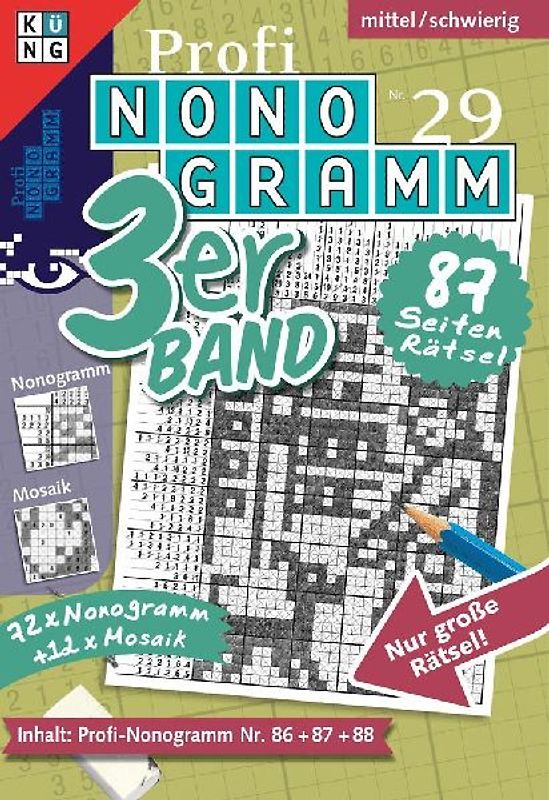 Profi-Nonogramm 3er-Band Nr. 29
