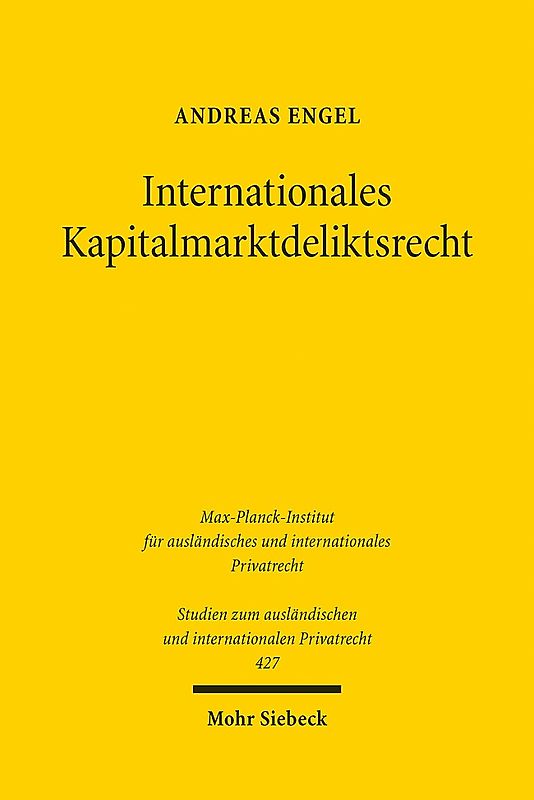 Internationales Kapitalmarktdeliktsrecht
