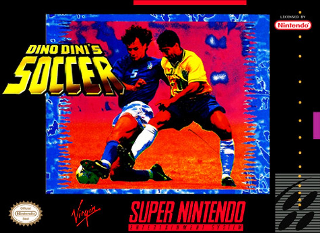 Dino Dini's Soccer Super Nintendo