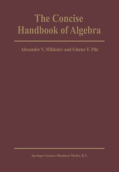 The Concise Handbook of Algebra