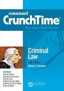 Emanuel CrunchTime for Criminal Law