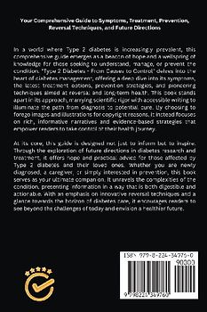 Type 2 Diabetes - From Causes to Control