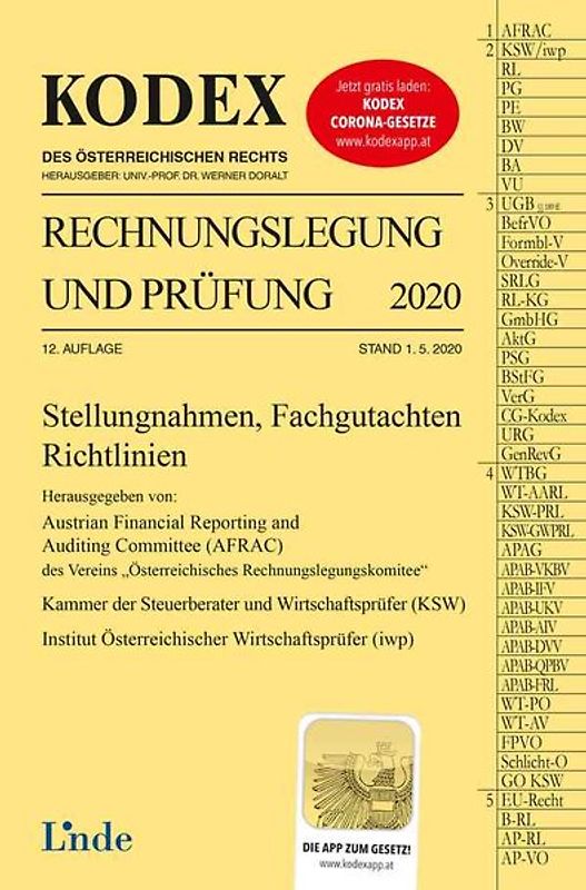 KODEX Rechnungslegung und Prüfung 2020/21