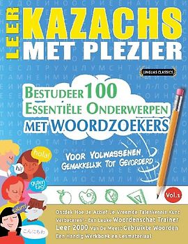 LEER KAZACHS MET PLEZIER - VOOR VOLWASSENEN