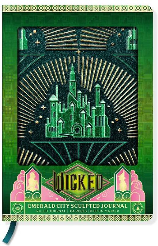 Wicked: Emerald City Sculpted Journal