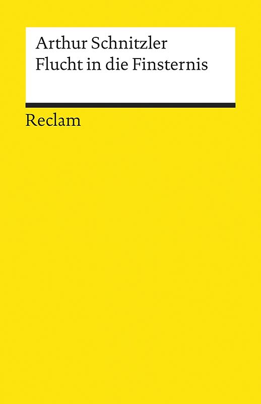 Flucht in die Finsternis