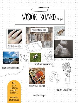 Vision Board to go - Motivational book for Adults