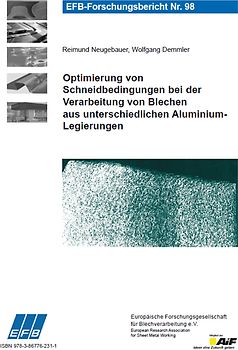 Optimierung von Schneidbedingungen bei der Verarbeitung von Blechen aus unterschiedlichen Aluminiumlegierungen