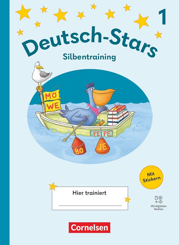 Deutsch-Stars - Lesetraining Ausgabe ab 2025 - 1. Schuljahr