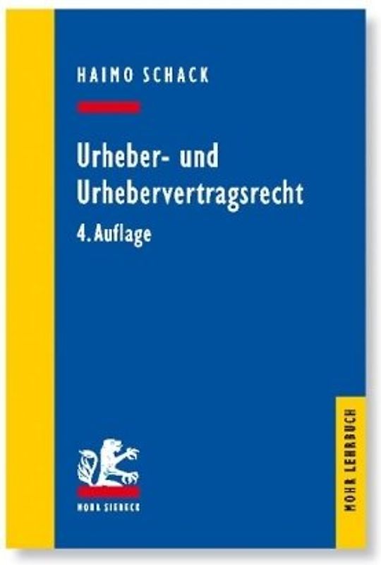 Urheber- und Urhebervertragsrecht