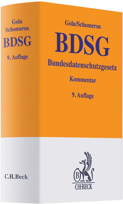 BDSG. Bundesdatenschutzgesetz