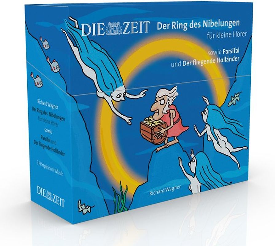 Der Ring des Nibelungen für kleine Hörer, sowie Parsifal und Der fliegende Holländer, Die ZEIT-Edition