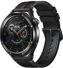 Image of Xiaomi Watch S4 47 mm aluminium kast met fluorelastomeer bandje regenboog (Refurbished)