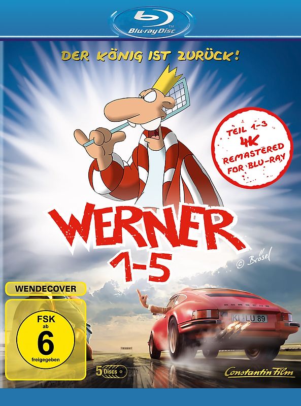 Werner 1-5 Königsbox [5 Discs] Blu-ray Disc