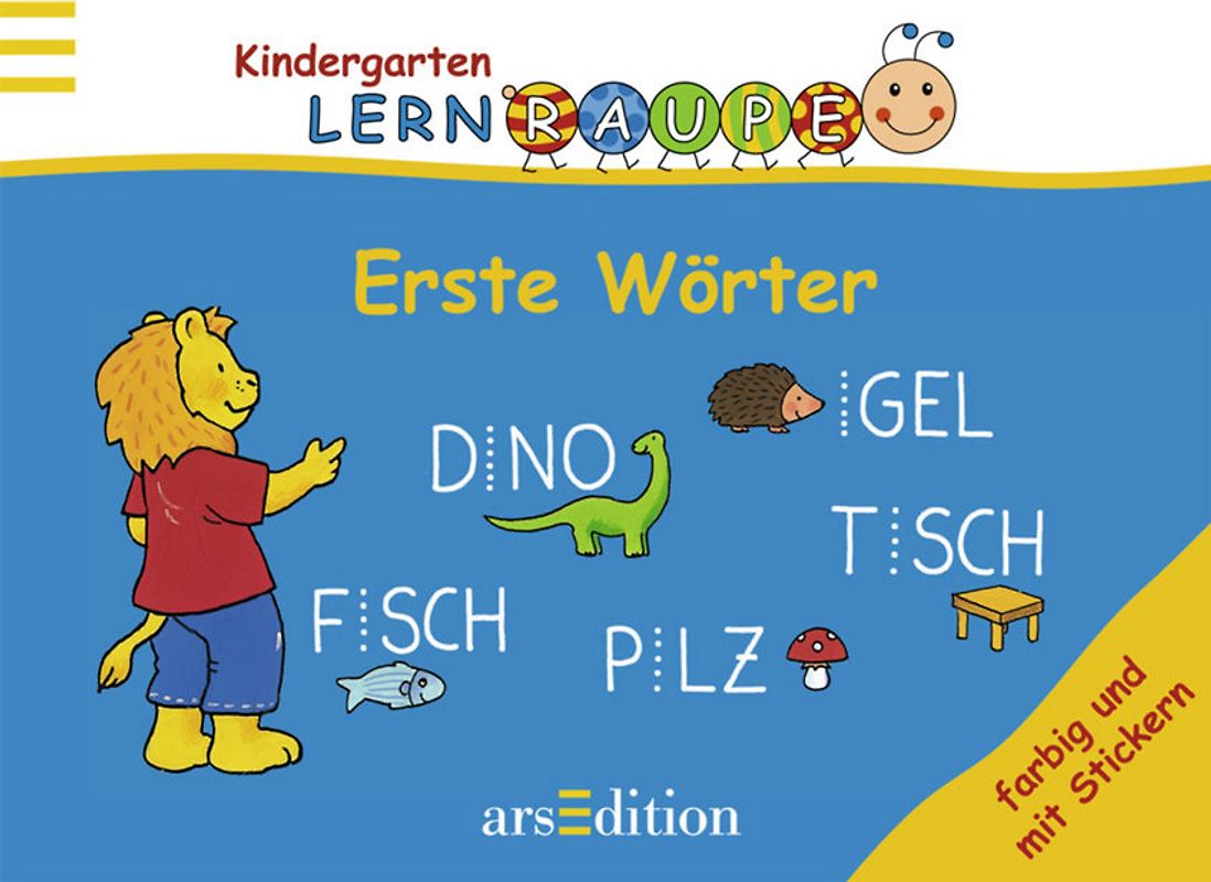 Lernraupe - Erste Wörter