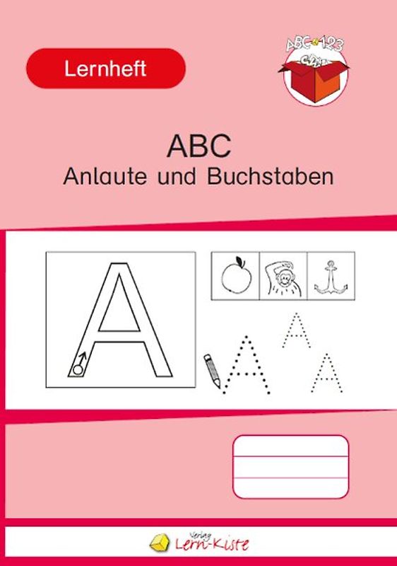 ABC Anlaute und Buchstaben. Lernheft
