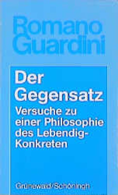 Der Gegensatz