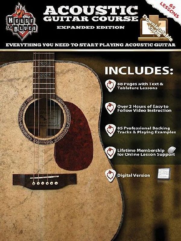 House of Blues Acoustic Guitar Course - Expanded Edition