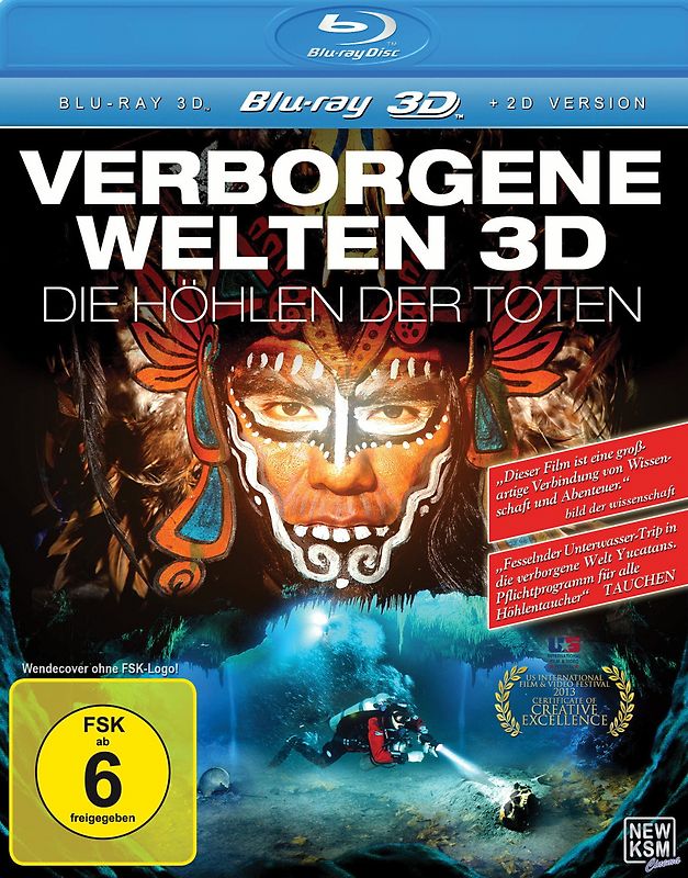 Verborgene Welten - Die Höhlen der Toten [3D] 3D Blu-ray Disc