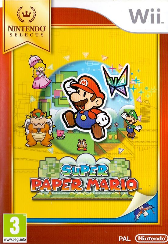 Super Paper Mario [Nintendo Selects, Internationale Version] Nintendo Wii