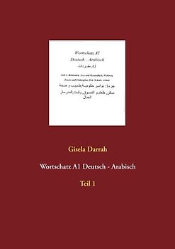 Wortschatz A1 Deutsch - Arabisch. Teil 1