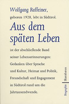 Aus dem späten Leben