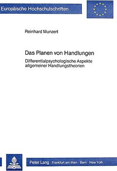 Das Planen von Handlungen
