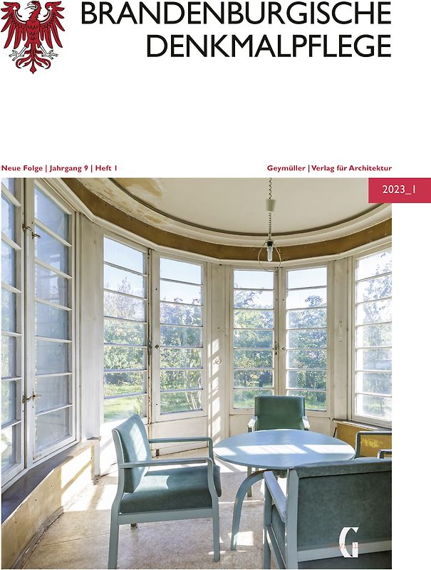 Brandenburgische Denkmalpflege | Neue Folge