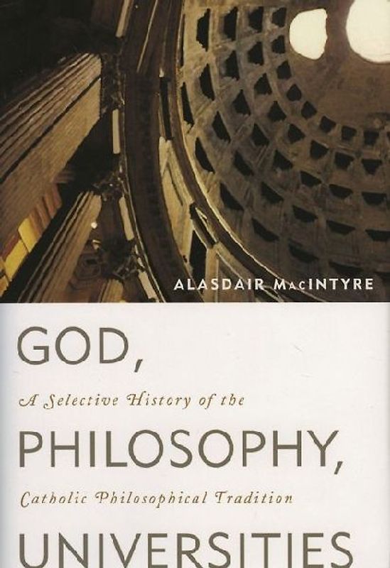 God, Philosophy, Universities